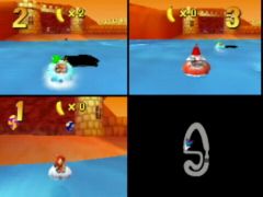 Mode multijoueurs (Diddy Kong Racing)