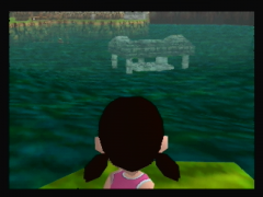 Il y a une ruine au fond de l'eau (Doraemon 2: Hikari no Shinden)