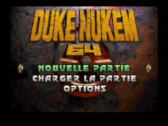 Ecran titre (Duke Nukem 64)