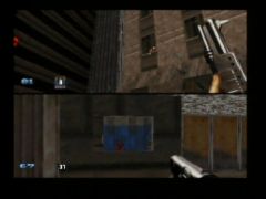 Mode 2 joueurs en coopération. (Duke Nukem 64)