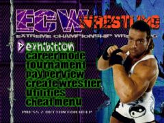 Ecran titre (ECW Hardcore Revolution)