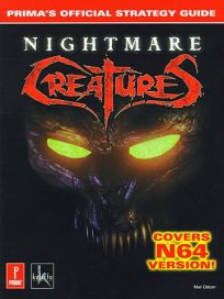 The picture of the book Nightmare Creatures: Prima's Official Strategy Guide