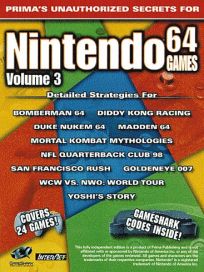 The picture of the book Nintendo 64 Game Secrets Unauthorized