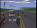 Le jeu Road Rash 64 avec le Ram Pak