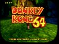 The game Donkey Kong 64 with Ram Pak