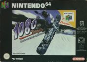 Scan of front side of box of 1080 Snowboarding