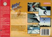 Scan of back side of box of 1080 Snowboarding