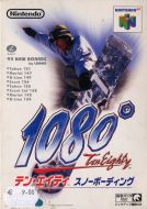 Scan of front side of box of 1080 Snowboarding