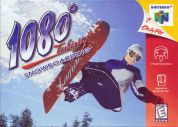 Scan of front side of box of 1080 Snowboarding