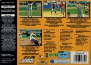 Scan of back side of box of All-Star Baseball 2000