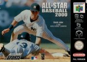 Scan of front side of box of All-Star Baseball 2000