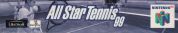 Scan of upper side of box of All Star Tennis 99