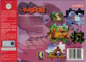 Scan de la face arrière de la boite de Banjo-Kazooie