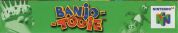 Scan of lower side of box of Banjo-Tooie