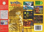 Scan de la face arrière de la boite de Banjo-Tooie