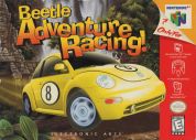 Scan of front side of box of Beetle Adventure Racing