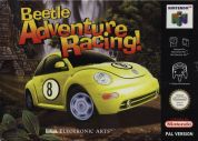Scan of front side of box of Beetle Adventure Racing