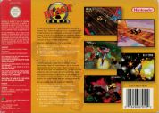 Scan de la face arrière de la boite de Blast Corps