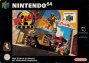 Scan of front side of box of Blast Corps