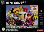 Scan of front side of box of Bomberman 64