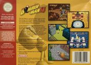 Scan of back side of box of Bomberman 64