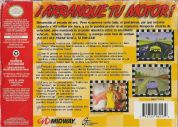 Scan de la face arrière de la boite de California Speed