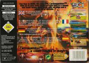 Scan de la face arrière de la boite de Carmageddon 64