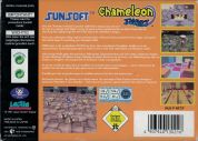 Scan of back side of box of Chameleon Twist