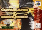 Scan of front side of box of Command & Conquer