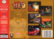 Scan of back side of box of Conker's Bad Fur Day