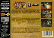 Scan of back side of box of Conker's Bad Fur Day