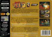 Scan de la face arrière de la boite de Conker's Bad Fur Day