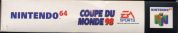 Scan of upper side of box of Coupe du Monde 98