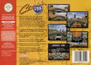 Scan of back side of box of Cruis'n USA