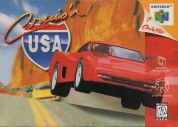 Scan of front side of box of Cruis'n USA