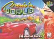 Scan of front side of box of Cruis'n World