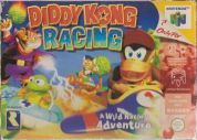Scan of front side of box of Diddy Kong Racing