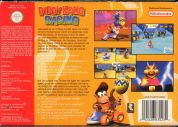 Scan of back side of box of Diddy Kong Racing