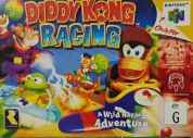 Scan of front side of box of Diddy Kong Racing