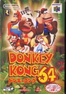 Scan of front side of box of Donkey Kong 64