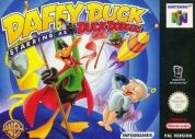 Scan of front side of box of Daffy Duck Starring as Duck Dodgers
