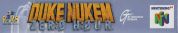 Scan du côté supérieur de la boite de Duke Nukem Zero Hour