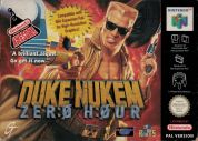 Scan of front side of box of Duke Nukem Zero Hour