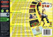 Scan de la face arrière de la boite de Earthworm Jim 3D