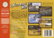Scan of back side of box of Excitebike 64