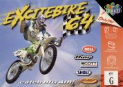 Scan of front side of box of Excitebike 64