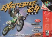 Scan of front side of box of Excitebike 64 - V 1.1 (A)