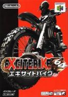 Scan of front side of box of Excitebike 64