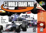 Scan of front side of box of F-1 World Grand Prix