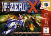 Scan of front side of box of F-Zero X